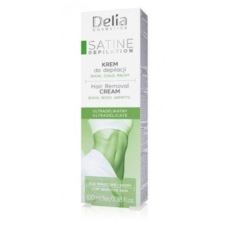D Satin Hair Removal Cream 100ml Ultra Delicate