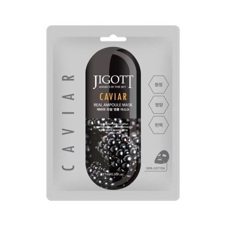 JIGOTT CAVIAR REAL AMPOULE MASK