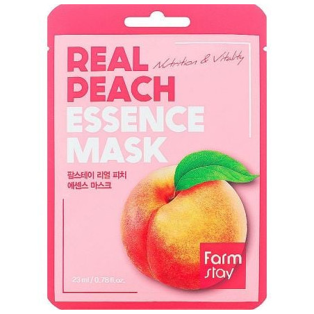 FarmStay Real Peach Essence Mask
