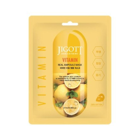 JIGOTT VITAMIN REAL AMPOULE MASK