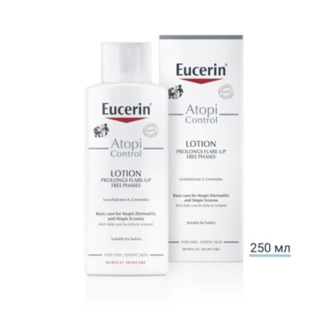 Eucerin atopicontrol успокояващ лосион за тяло 250мл