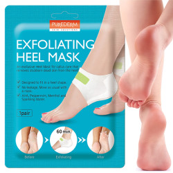 PUREDERM Exfoliating Heel Patches 2 pcs