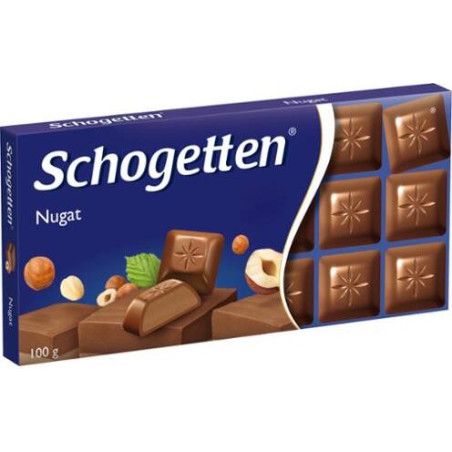 100гр Schogetten с нуга крем 15б/к