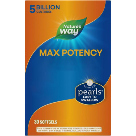 Probiotic Pearls Max Potency Digestion & Immunity / Пърлс пробиотик храносмилане и имунитет, 30 софтгел капсули Nature’s Way