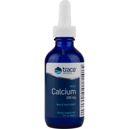 Trace Minerals Ionic Calcium 200mg - Йонен Калций | 59ml