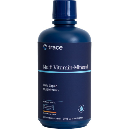 Trace Minerals Liquid Multi Vitamin-Mineral - Течни Мултивитамини и Минерали | 887ml
