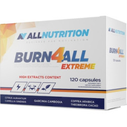 Allnutrition Burn4All Extreme - Фет Бърнър | 120  caps