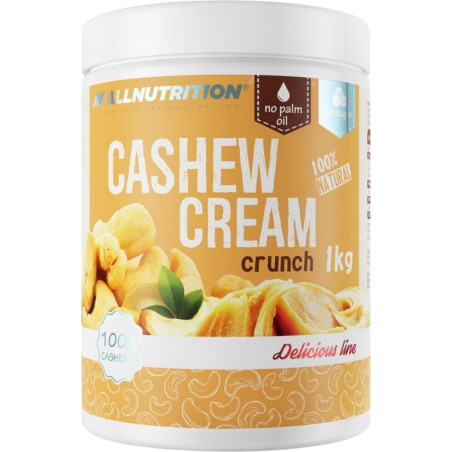 Allnutrition Cashew Cream - Crunchy - Масло от Кашу | 1kg