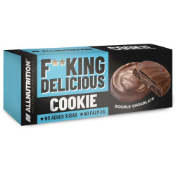 Allnutrition F**King Delicious Cookie - Double Chocolate - Диетичен Десерт | 128g