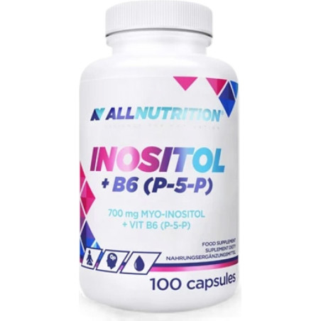 AllNutrition Inositol + B6 (P-5-p) - Инозитол + Витамин B6 | 100 caps