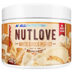 Allnutrition NutLove - White Chocolate Peanut - Диетичен Крем За Мазане | 500g