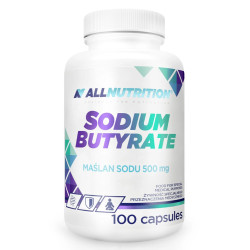 Allnutrition Sodium Butyrate 500mg - Натриев Бутират | 100 caps