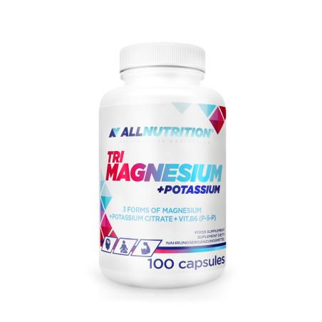 Allnutrition Tri Magnesium + Potassium - Магнезий + Калий | 100 caps