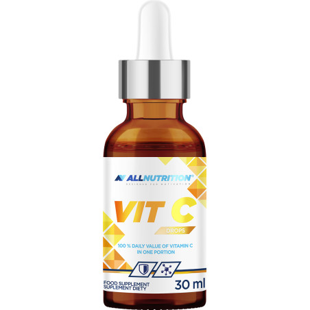 AllNutrition Vitamin C Drops - Витамин C Капки | 30 ml