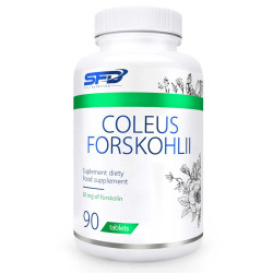 SFD Coleus Forskohlii - Липотропен Фет Бърнър - Форсколин | 90 tabs