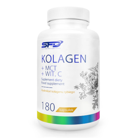 SFD Collagen + MCT + Vitamin C - Морски Колаген | 180 caps