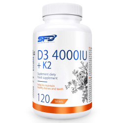 SFD D3 4000 + K2 - Витамин D3 + K2 | 120 tabs