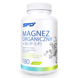 SFD Organic Magnesium + B6 - Магнезий + Витамин B6 | 180 tabs
