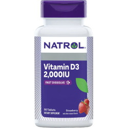Natrol Vitamin D3 Fast Dissolve - Витамин D | 90 tabs