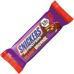 Mars Protein Snickers Hi Protein Bar - Peanut Brownie - Протеинов Бар | 50g