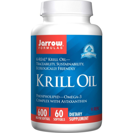 Jarrow Formulas Krill Oil 1200mg - Масло от Крил | 60 sgels