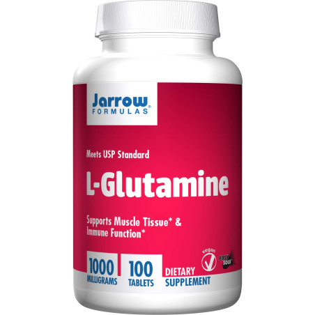 Jarrow Formulas L-Glutamine 1000mg - Глутамин | 100 tabs