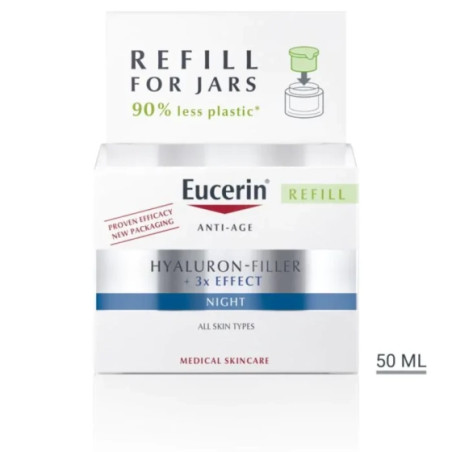 Eucerin Hyaluron-Filler нощен крем пълнител 50 мл