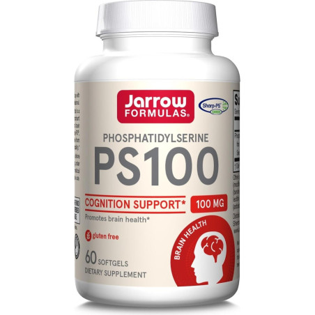 Jarrow Formulas PS-100 100mg - Phosphatidylserine - Фосфатидилсерин | 60 sgels