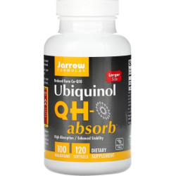 Jarrow Formulas Ubiquinol - QH-absorb® 100mg - Убихинол | 120 caps