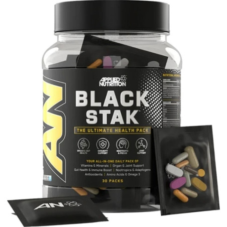 Applied Nutrition Black Stak - The Ultimate Health Pack - Спортни Мултивитамини | 30 packs