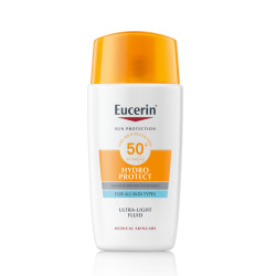 Eucerin Hydro Protect слънцезащитен флуид SPF 50+ 50 мл