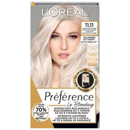 L'Oreal Paris Préférence Боя за коса 11.11 Venice Cool Crystal Blonde