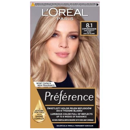 L'Oreal Paris Preference Боя за коса 8.1