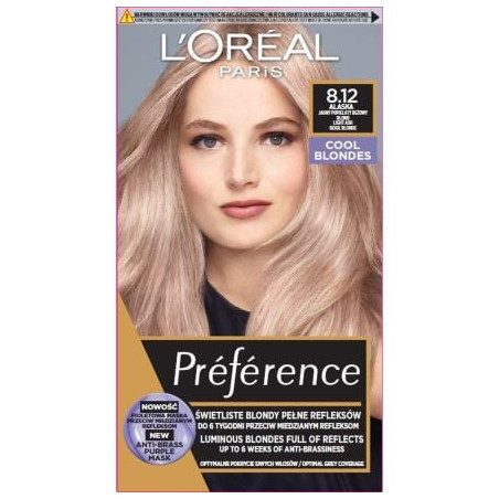 L'Oreal Paris Preference Боя за коса 8.12