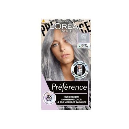 L'Oreal Paris Preference Vivids 10.112 Silver Grey Боя за коса