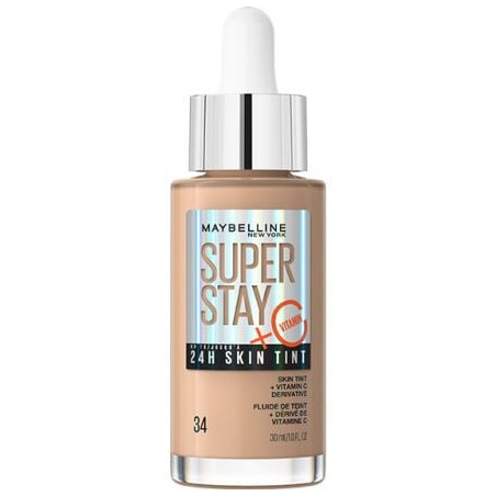 Maybelline New York Super Stay Skin Tint 24h тониращ серум 34