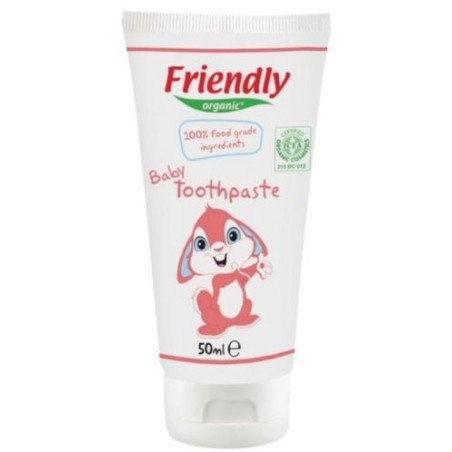 FRIENDLY ORGANIC Органична бебешка паста за зъби, 50 мл FR1727