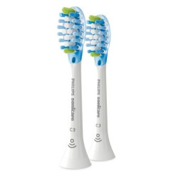 2 броя резервна глава C3 Premium Plaque Defence Philips Sonicare HX9042/17, бяла