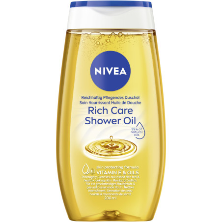 NIVEA Подхранващо душ олио