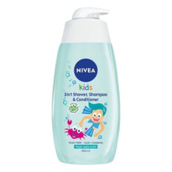 NIVEA Kids Детски 2в1 душ-гел и шампоан за момчета