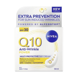 NIVEA Q10 Power Дневен крем против бръчки SPF 30