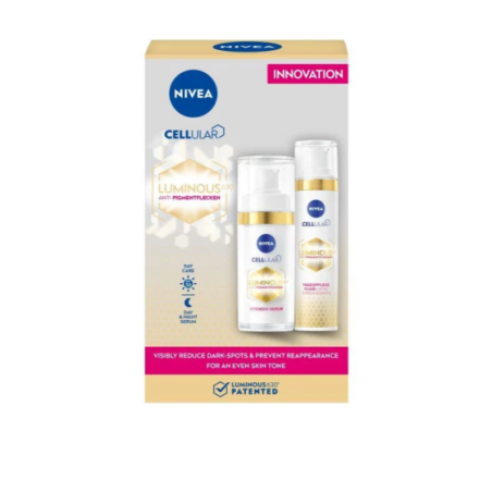 NIVEA Cellular Luminous Дневен крем + Серум (на специална цена)