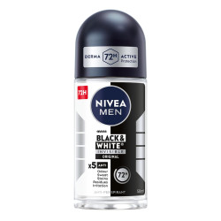 NIVEA MEN Deo Рол-он мъжки Invisible on Black & White Original
