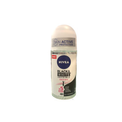 NIVEA Deo Рол-он дамски Invisible on Black & White Pure