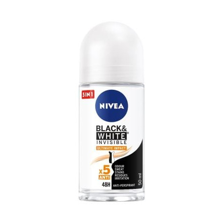 NIVEA Deo Рол-он дамски Invisible on Black & White Ultimate Impact