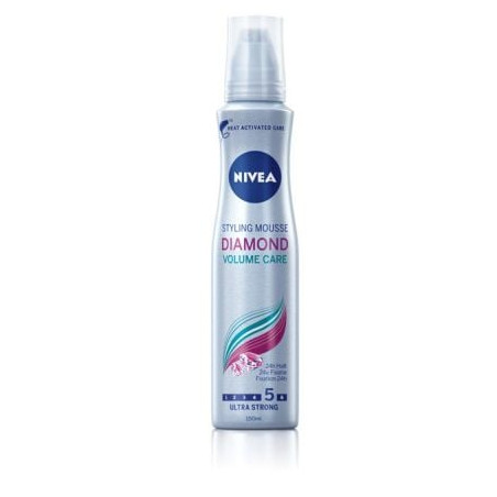 NIVEA HCS Пяна за коса за блясък и обем Diamond Volume Care