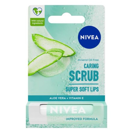 NIVEA Пилинг за устни Aloe