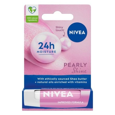NIVEA Балсам за устни Pearly Shine