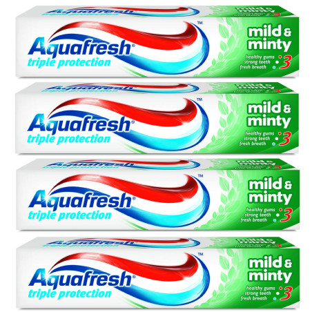 Aquafresh MILD&Minty  - зелена 100ml