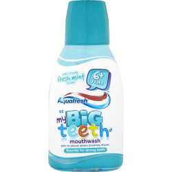 Aquafresh Детска вода за уста Big teeth 6+ г /плодов вкус/ 300ml